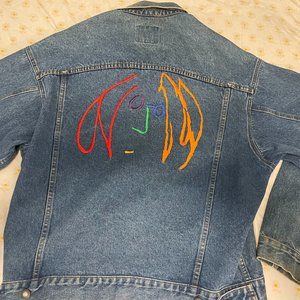 John Lennon Imagine Denim Jacket